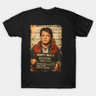 Marty McFly, Vintage //Design On tshirt for to all T-Shirt