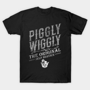 Piggly Wiggly Vignette Batik T-Shirt