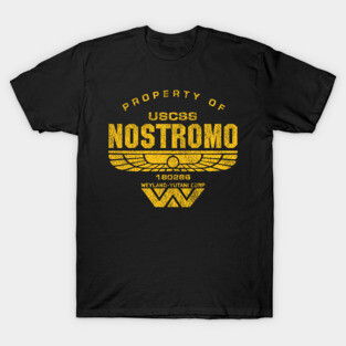 Property of USCSS Nostromo Dks Worn T-Shirt