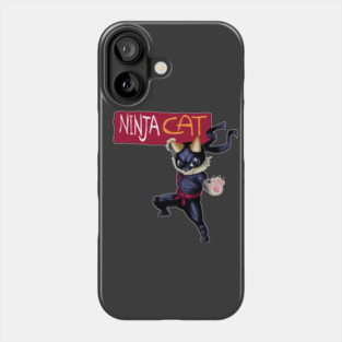 NINJA CAT v2 Phone Case