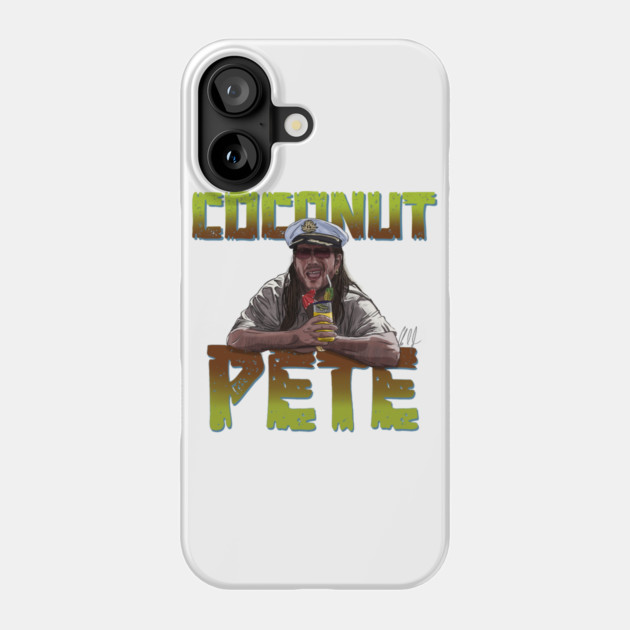 Club Dread: Coconut Pete Phone Case by 51Deesigns