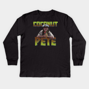 Club Dread: Coconut Pete Kids Long Sleeve T-Shirt