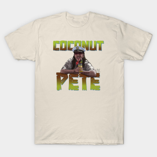 Club Dread: Coconut Pete T-Shirt by 51Deesigns