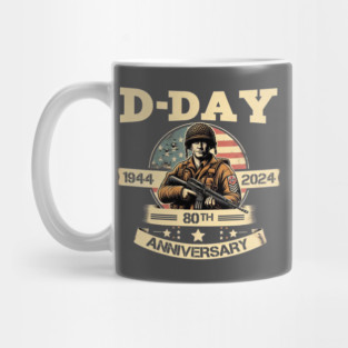 D-DAY 80 th ANNIVERSARY, d day Mug