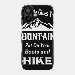 hiking Phone Case