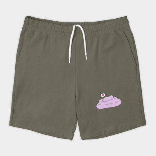 Purple Love Snake Shorts