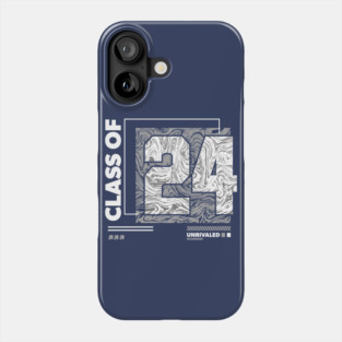 Class of 2024 Urban Streetwear // Graduation Class of '24 Phone Case