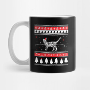 Bengal Cat Ugly Christmas Mug
