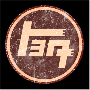 Vintage Toyota Japanese Car Logo Posters and Art