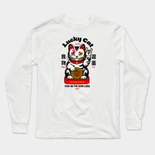 Lucky Cat Long Sleeve T-Shirt