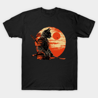 samurai cat T-Shirt