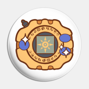 Crest of courage Pin