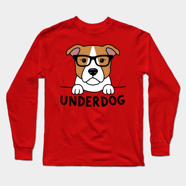 Underdog Long Sleeve T-Shirt by MakerMind8.2