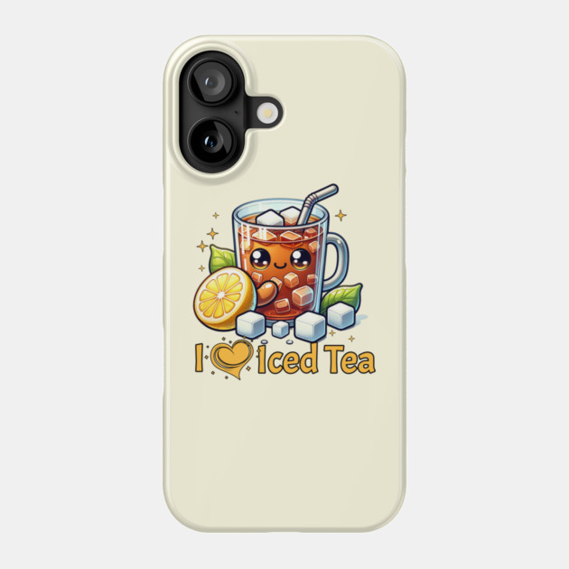 I Love Iced Tea Phone Case by HolidayBug