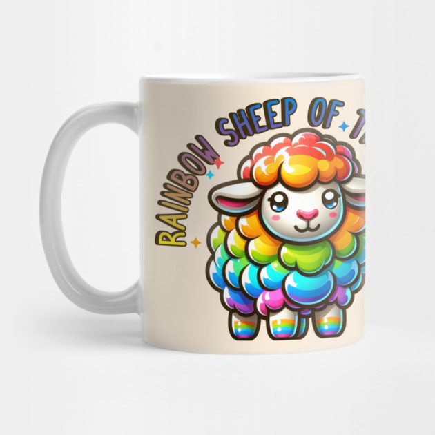 Rainbow Pride Sheep of the Family by HolidayBug