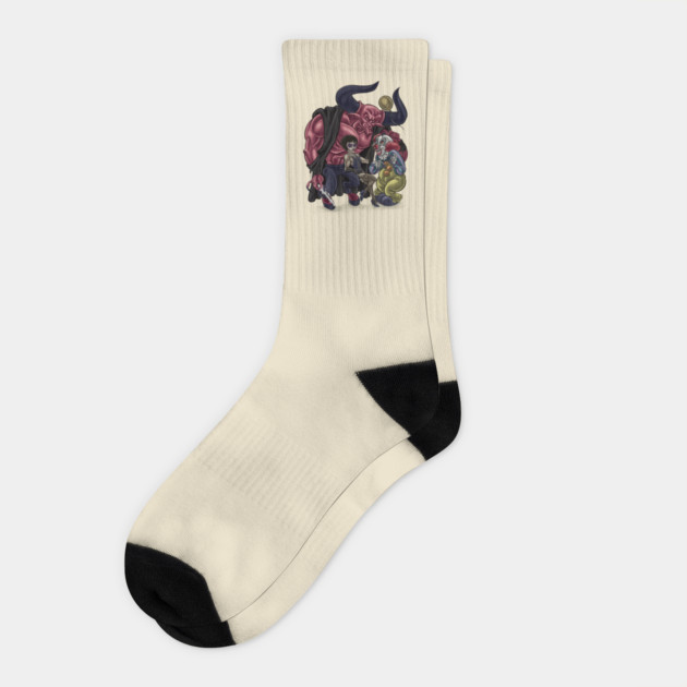 Curry Favor Socks by majanation