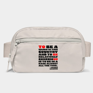 James Baldwin Quote Bag