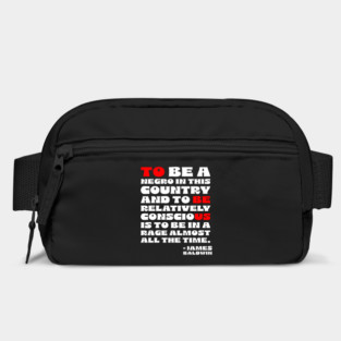 James Baldwin Quote Bag