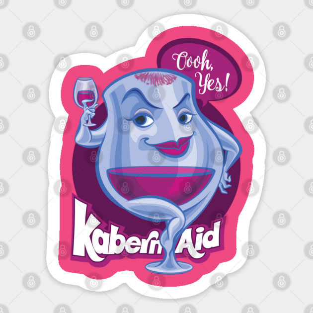 Kabern-Aid Sticker by majanation