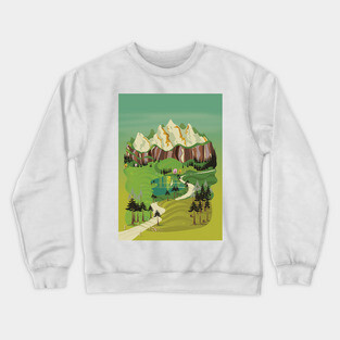 Landscape Crewneck Sweatshirt