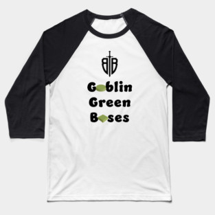 Goblin Green Bases Baseball T-Shirt