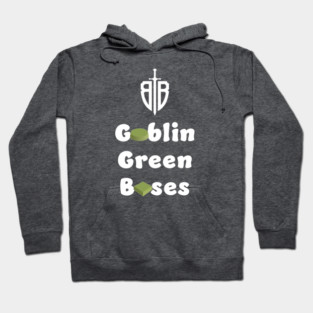 Goblin Green Bases in White Hoodie