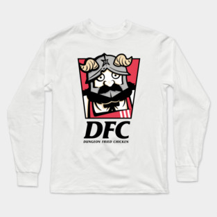 Dungeon Fried Chicken Long Sleeve T-Shirt