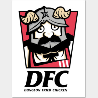 Dungeon Fried Chicken Posters and Art