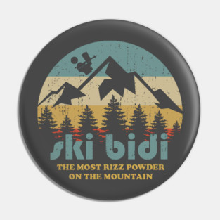 Ski Bidi Pin