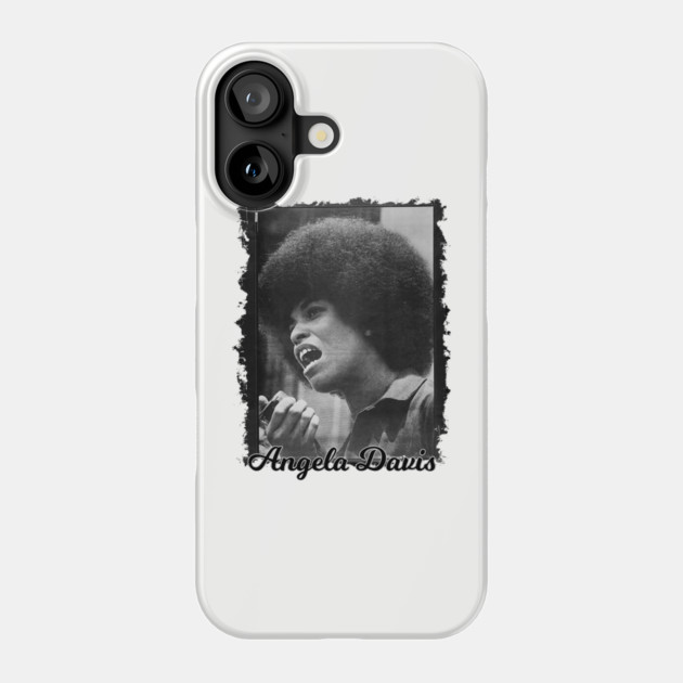 Angela Davis Phone Case by UrbanLifeApparel