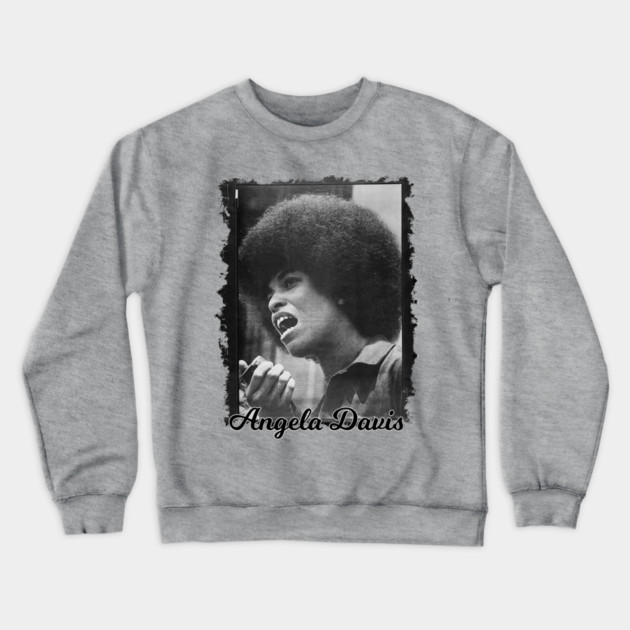 Angela Davis Crewneck Sweatshirt by UrbanLifeApparel