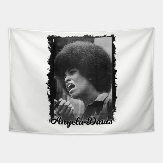 Angela Davis Tapestry by UrbanLifeApparel
