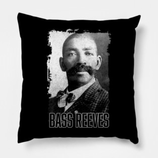 Bass Reeves - The Real Life Lone Ranger Pillow