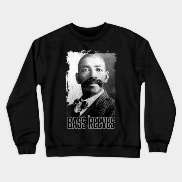Bass Reeves - The Real Life Lone Ranger Crewneck Sweatshirt by UrbanLifeApparel