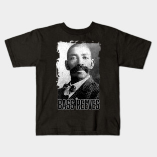Bass Reeves - The Real Life Lone Ranger Kids T-Shirt