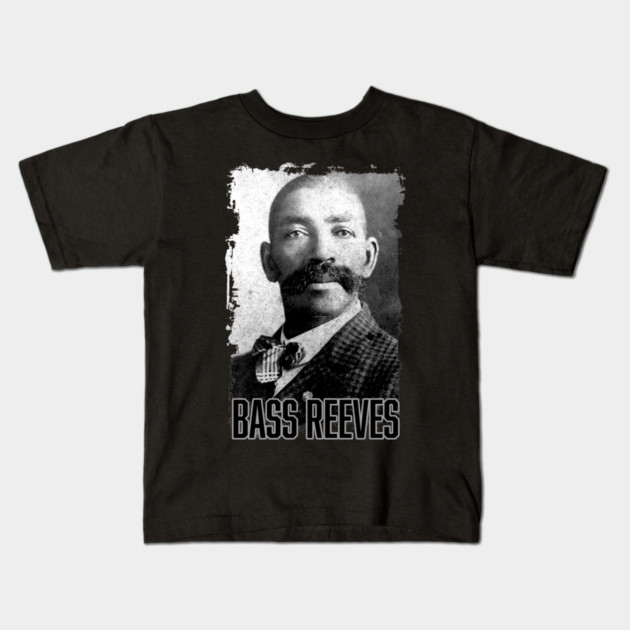 Bass Reeves - The Real Life Lone Ranger Kids T-Shirt by UrbanLifeApparel
