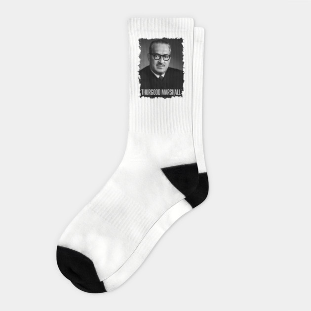 Justice Thurgood Marshall Socks by UrbanLifeApparel