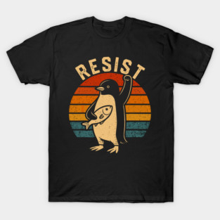 Resist-Penguin T-Shirt