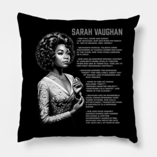 Sarah Vaughan Pillow