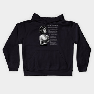 Sarah Vaughan Kids Hoodie