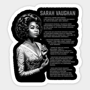 Sarah Vaughan Magnet