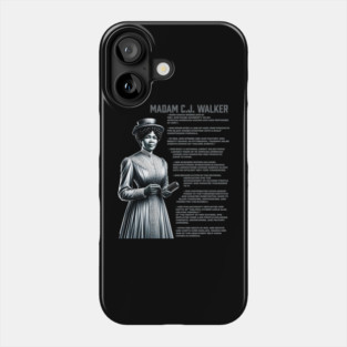 Madam CJ Walker Phone Case