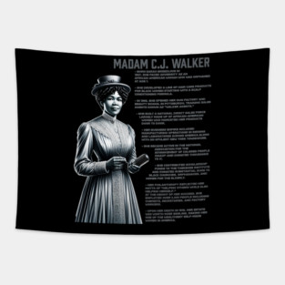 Madam CJ Walker Tapestry