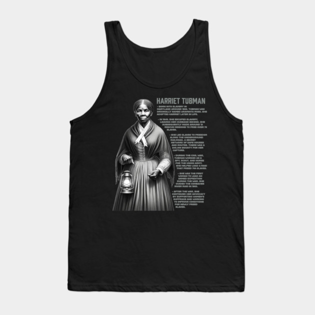 Harriet Tubman Tank Top by UrbanLifeApparel