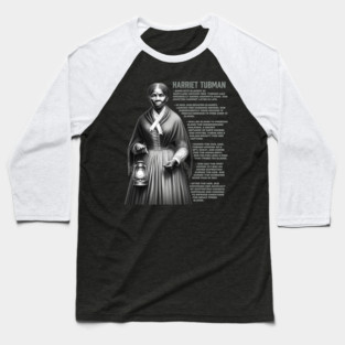 Harriet Tubman Baseball T-Shirt