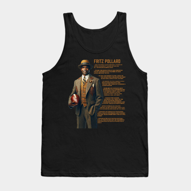 Fritz Pollard Tank Top by UrbanLifeApparel