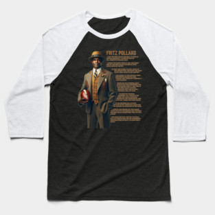 Fritz Pollard Baseball T-Shirt