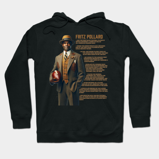 Fritz Pollard Hoodie by UrbanLifeApparel