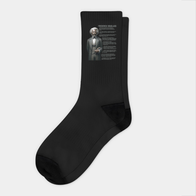 Frederick Douglass Socks by UrbanLifeApparel