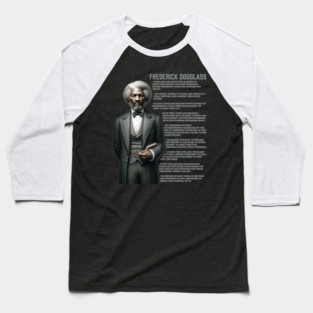 Frederick Douglass Baseball T-Shirt